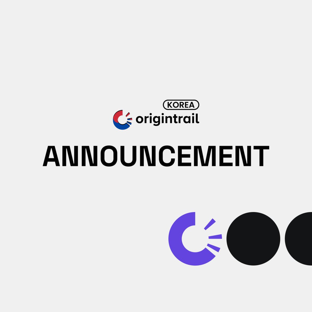 origin_trail_KR's tweet photo. 👀 어제 공개된 #OnTrac(k) 스페셜 팟캐스트 에피소드를 놓치셨다면?
👉 https://t.co/Qh9tx0gSLE
직접 영상으로 확인해보세요!
👉 https://t.co/sciMsduK6a
#OriginTrail #DeSci https://t.co/h0eu87wOYr