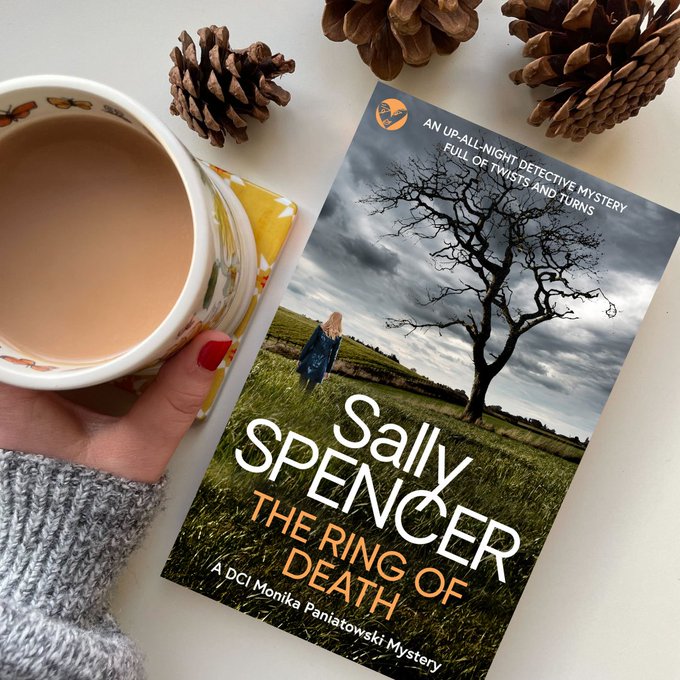 AlanRustage's tweet photo. #winterwarmer Want to curl up with an an up-all-night murder mystery? With a great young woman detective?  The Ring of Death by Sally Spencer is a #noir #detective #murder #mystery https://t.co/3YTokHXgTW https://t.co/42hNBO59BG