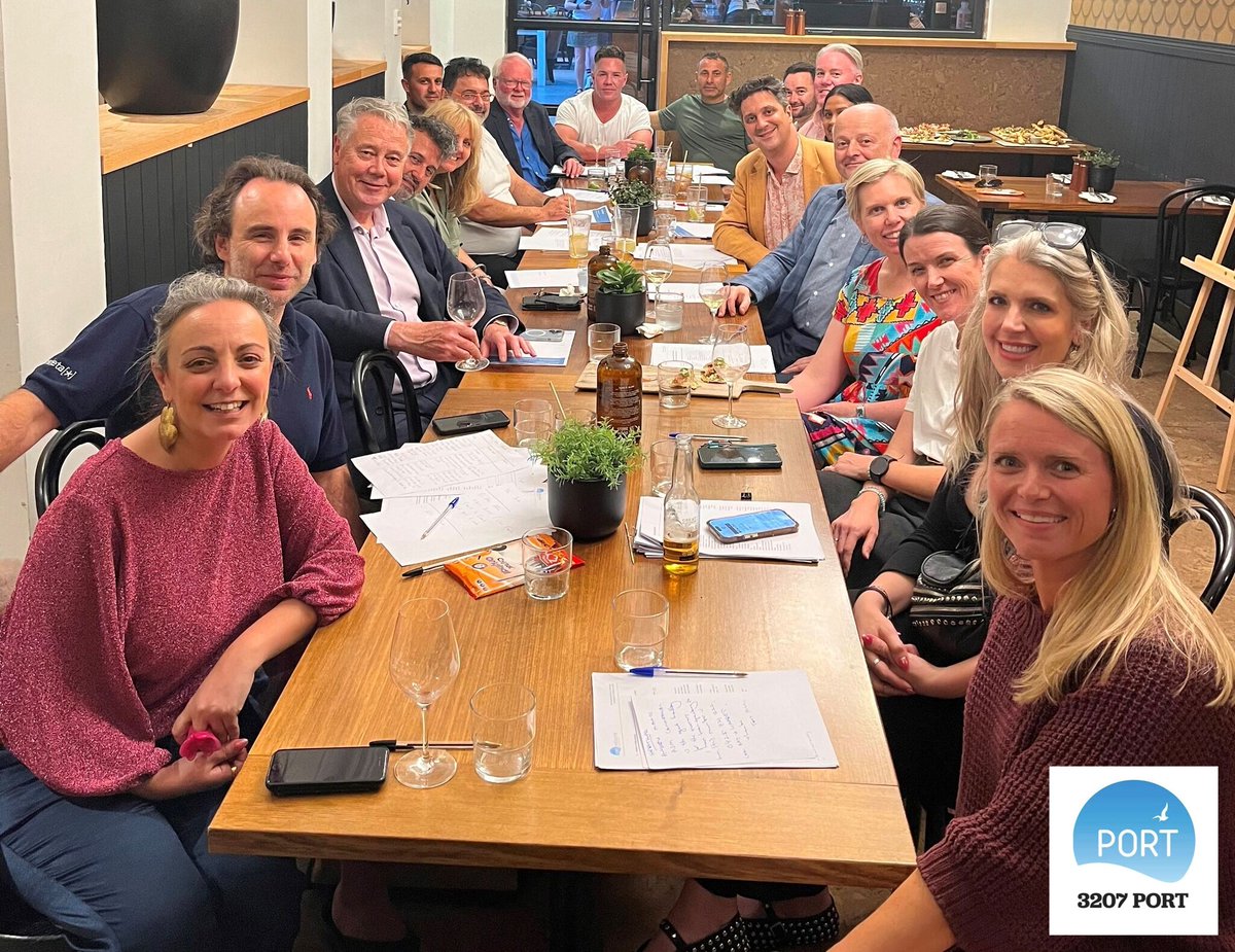 Congratulations to the new Port Melbourne Business Association (PMBA) Committee who were elected at yesterday evening's AGM.

#3207port <a href="/cityportphillip/">City of Port Phillip</a> #baystreet  #portmelbourne #pmba #livelovelocal 🌐 3207port.com.au