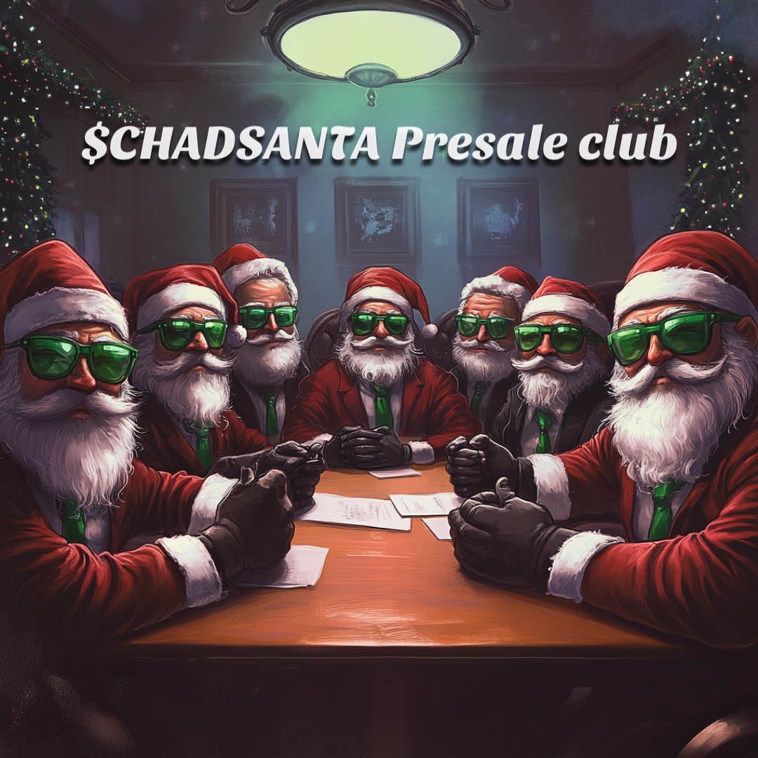 chadsantacoin's tweet photo. Come join us… $ChadSanta 

Memecoin with a purpose.

Donating toys to less fortunate kids via https://t.co/lTdS0j7NRD

#memecoin #crypto #memecoins https://t.co/FMj4xueFSu
