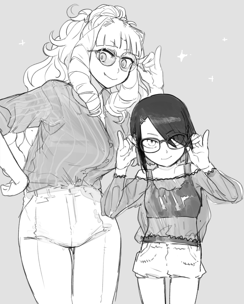 体格差なかよし #ジャイアントお嬢様 