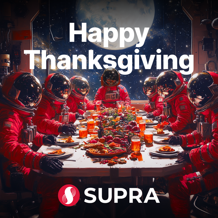 Thankful for the Supra Tribe 🧑‍🚀 ✨