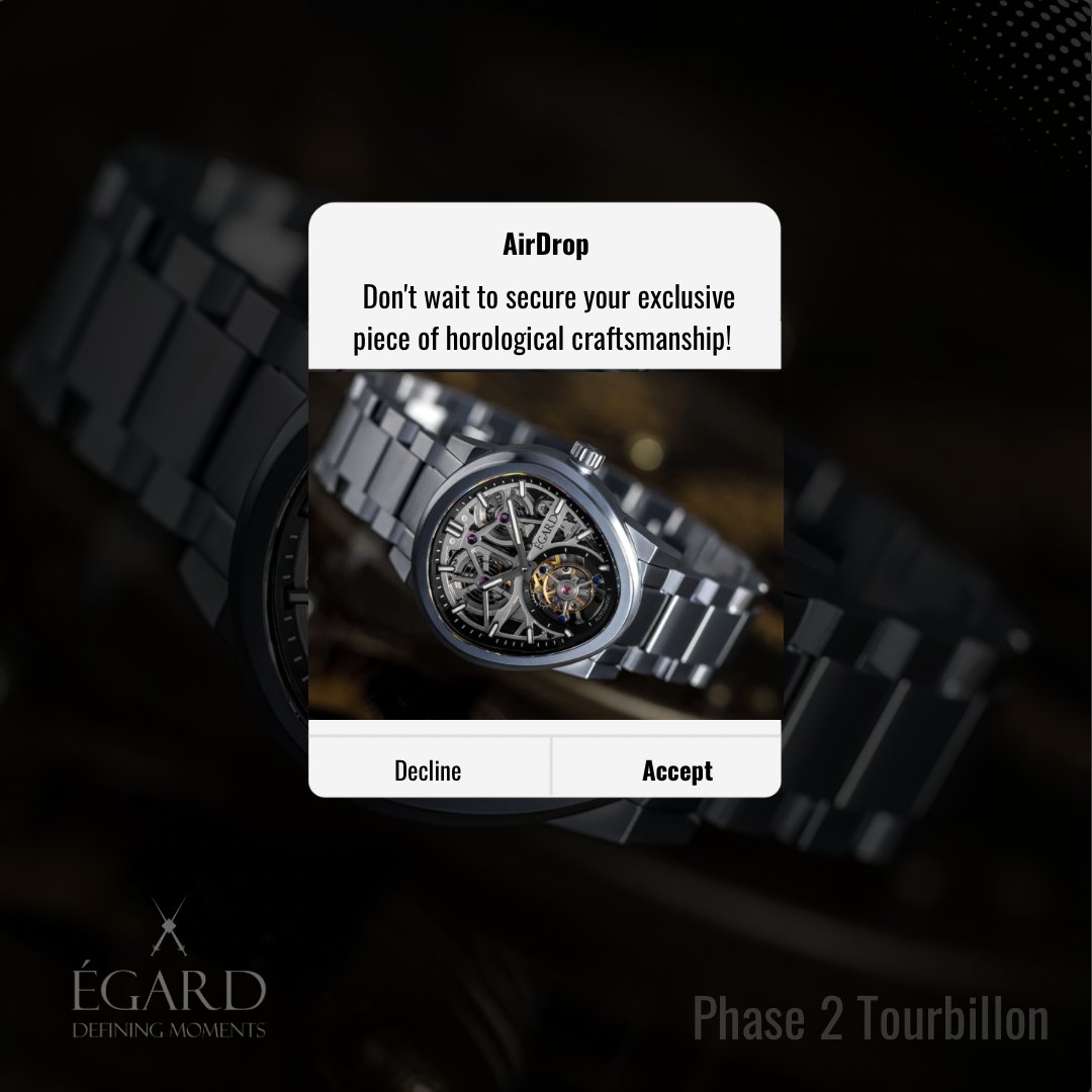 EgardWatchCo's tweet image. Don't wait to elevate your wrist.
Our timepieces are crafted with precision and passion, a testament to the art of timekeeping.
#EGARD #LuxuryWatches #MensFashion #WomensFashion #TimelessElegance #PrecisionTimepiece #StyleIcon
Shop now and experience the difference. ⌚️