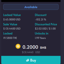 Bcpaintball26's tweet photo. If you're looking to list a VeNFT for @ThenaFi_ , make sure to check out the @OpenXSwap marketplace!

- Listing Fees are 1/2 of Element

- Can list a buy price in $THE instead of just USDT and $BNB

Don't get screwed by being listed in BNB and having $the pump! https://t.co/OxqAkYvGaq