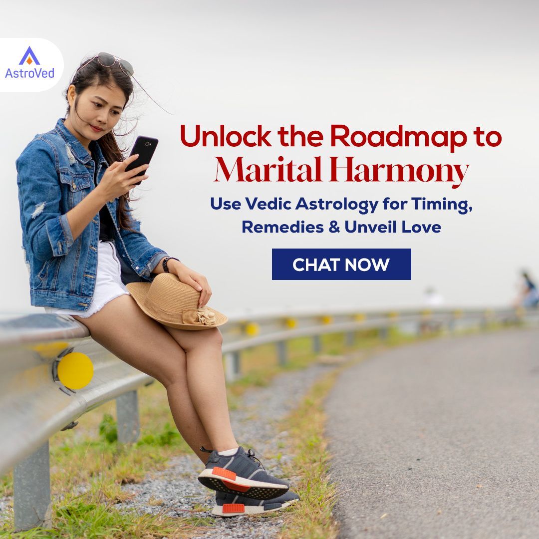 AstroVed's tweet image. Marriage Mysteries Revealed - Learn how Vedic astrology decodes your love timeline &amp;amp; offers powerful remedies for relationship breakthroughs. Chat with our expert astrologers. bit.ly/40L3JFN

#VedicAstrology #MarriageTimings #RelationshipGuidance #AstroVed