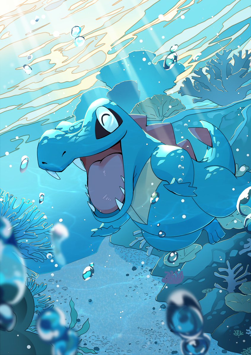 Kumolin33's tweet image. 🫧🐊