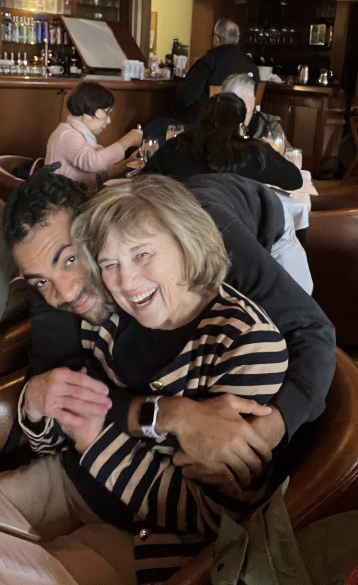 Epkkot's tweet photo. This is my nephew. Since he was a baby he’s had the sweetest relationship with his Nana (my mom). Love them both!! https://t.co/QyOc0uVJeq