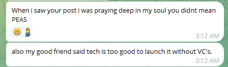 meta_world_peas's tweet image. Throwback to one of my favourite Peapods FUD moments from the early days

&quot;...tech is too good to launch it without VC&apos;s&quot;

Here we are a year later, after spending $400k of our own funds on audits, about to launch game changing innovation

And still without the VC&apos;s

$PEAS