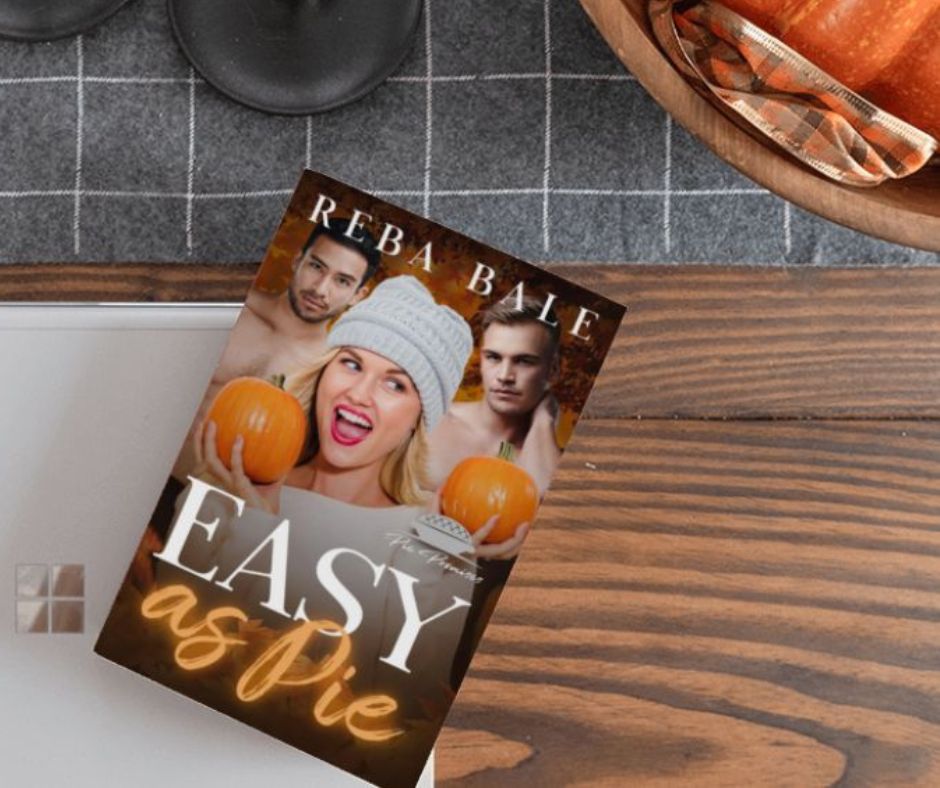 What's better than Thanksgiving pie?  A holiday menage.  Check it out at books2read.com/pie   #AuthorRebaBale #MenageRomance #poly #polyamory #MMF #lovestory #thanksgiving