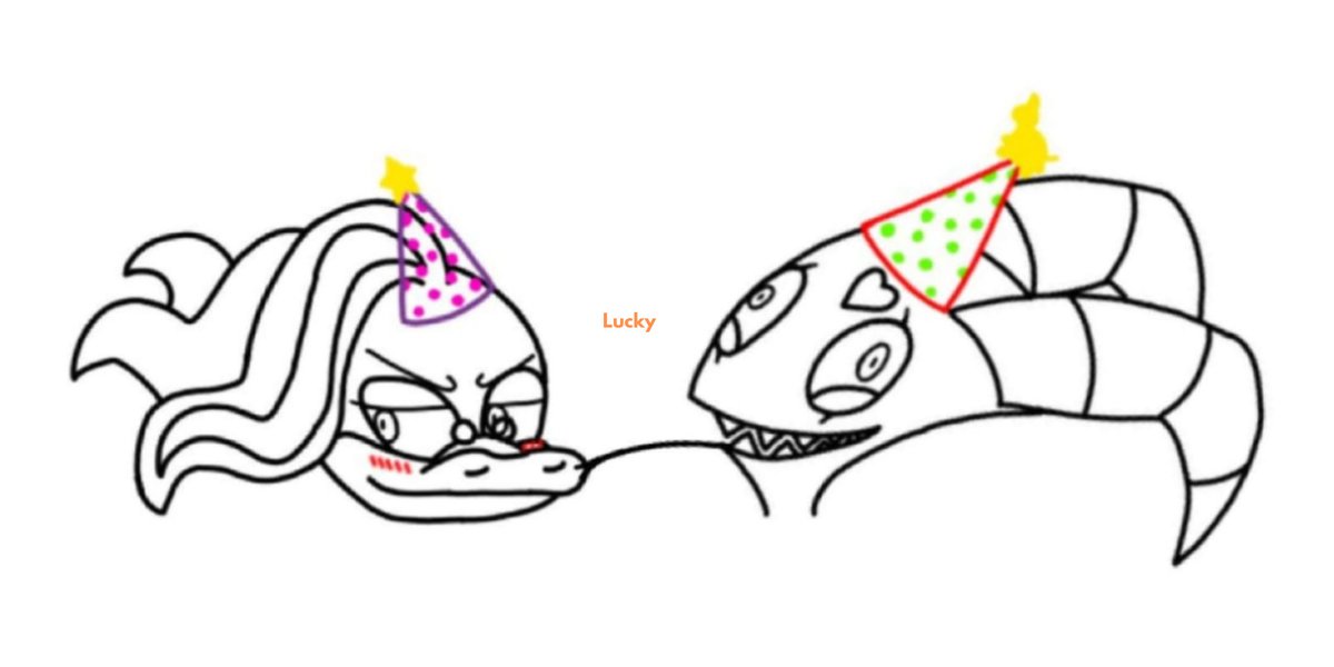 W_D_SunMoonStar's tweet photo. Dibujito #Starlitzo que hice hace un año 🥳🎂💞

#SonicTheHedgehog #Starline #HelluvaBoss #Blitzo https://t.co/lDIE7N6isQ