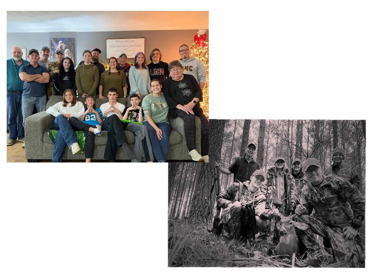 #HappyThanksgiving! 
•
I’m so grateful to have been able to spend time with family today. 
• 
I’m grateful to have been able to continue the tradition my Dad started with us years ago about going hunting on Thanksgiving morning. 
•
I’m grateful for the harvest that will be in