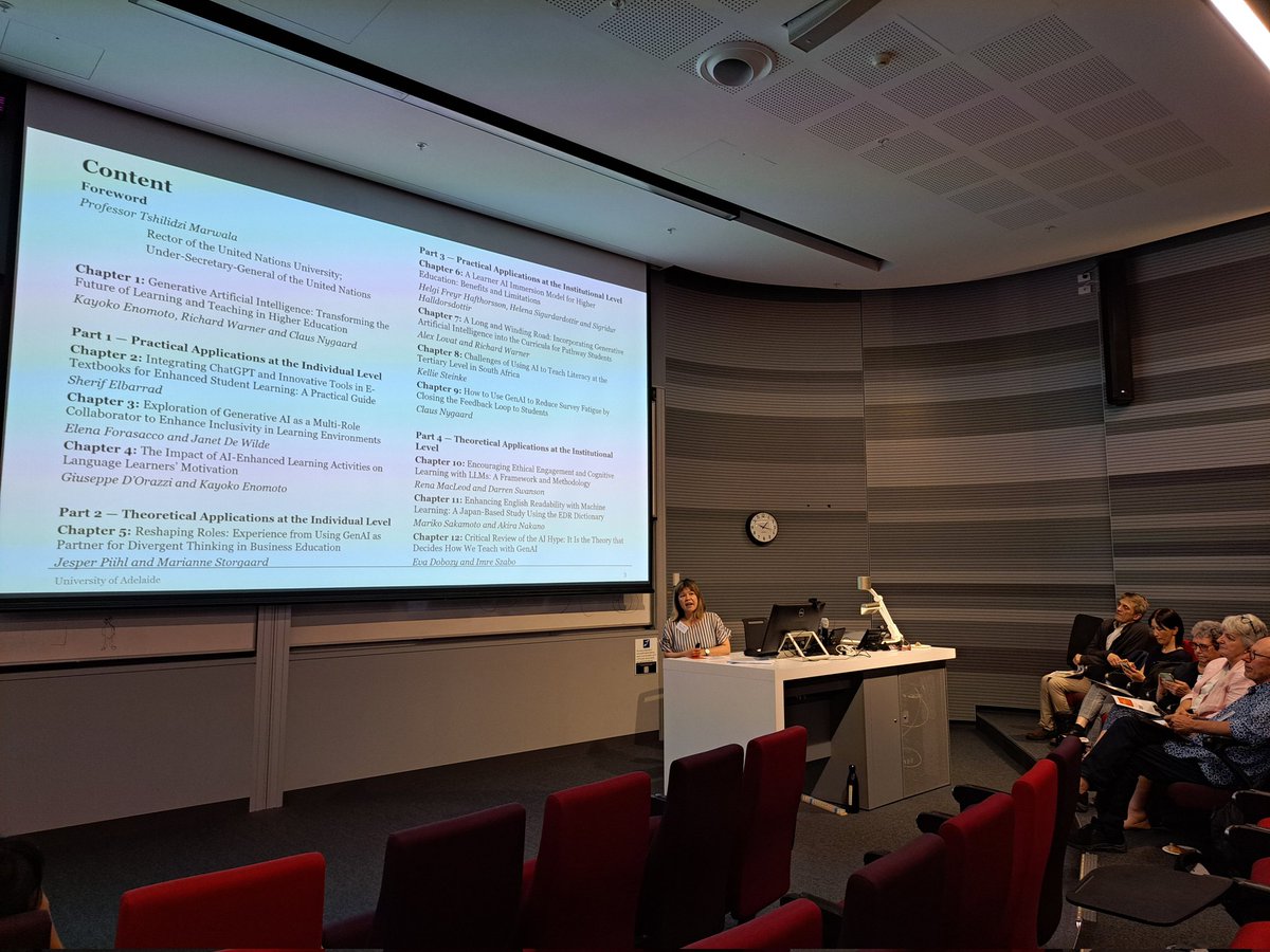 LCNAU (@lcnau) on Twitter photo 'Generative artificial intelligence in higher education' has just been launched by Kayoko Enomoto with Richard Warner, Darren Swanson and <a href="/d_orazzi/">Giuseppe D'Orazzi (PhD)</a> at #LCNAU2024 <a href="/LCNAU/">LCNAU</a> <a href="/USydSLC/">USYD Languages and Cultures</a> 'Generative artificial intelligence in higher education' has just been launched by Kayoko Enomoto with Richard Warner, Darren Swanson and <a href="/d_orazzi/">Giuseppe D'Orazzi (PhD)</a> at #LCNAU2024 <a href="/LCNAU/">LCNAU</a> <a href="/USydSLC/">USYD Languages and Cultures</a>