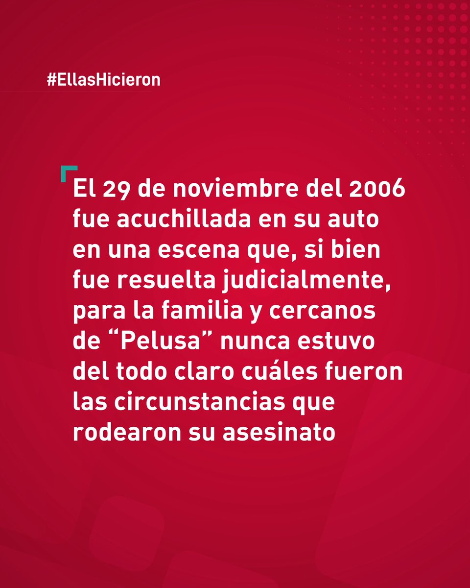 MGDSalta's tweet photo. “Pelusa” Liendro es lucha, es derechos, es marcha. Ella es la semilla que floreció en visibilización para el colectivo LGBTIQ+ en Salta. Hoy, reivindicamos su figura y las y los invitamos a conocerla a través de una nueva edición de #EllasHicieron ✨🌈.
#Salta https://t.co/ByGHO4rB7w