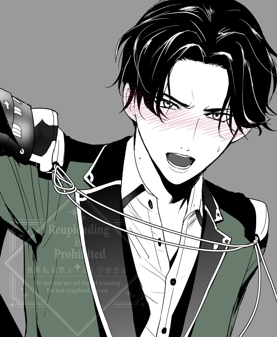 発掘したら出てきた昔描いた赤面男士でも見てって… 