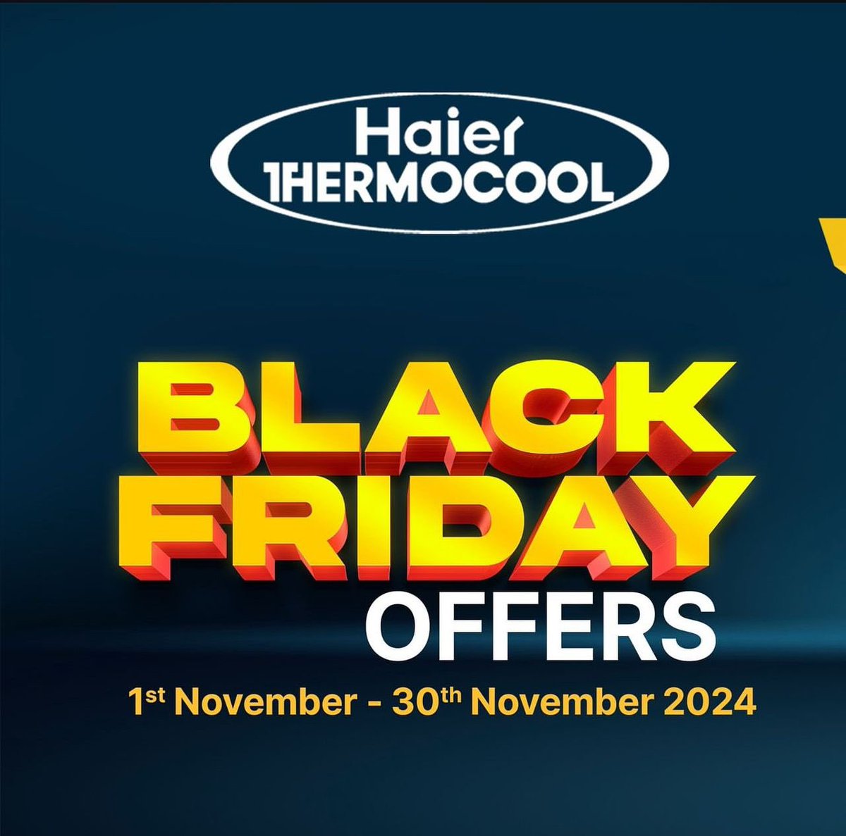 You’re one click away from getting your carts cleared , Visit Hairr Thermocool website to enjoy the #ThermocoolBlackFriday deals