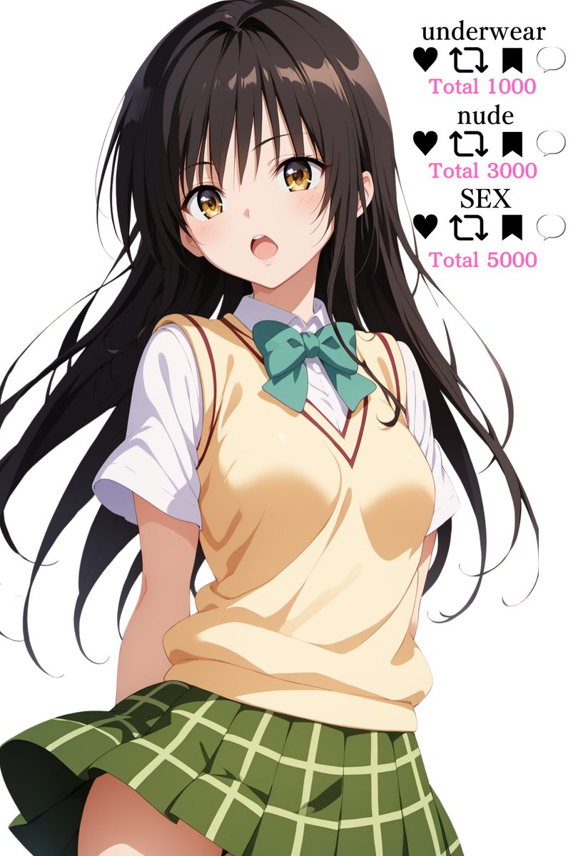 mashumaro9999's tweet image. Yui Kotegawa (ToLoveる)  
Are you ready to watch?
Multiple actions are possible by one person.

#ToLOVEる #ToLOVEるダークネス