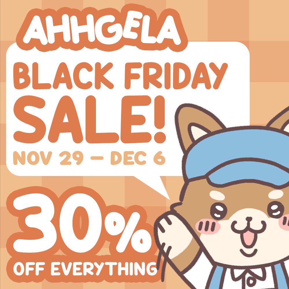 ahhgela's tweet image. black friday sale starts tonight ~
30% off storewide
no code needed ❤️