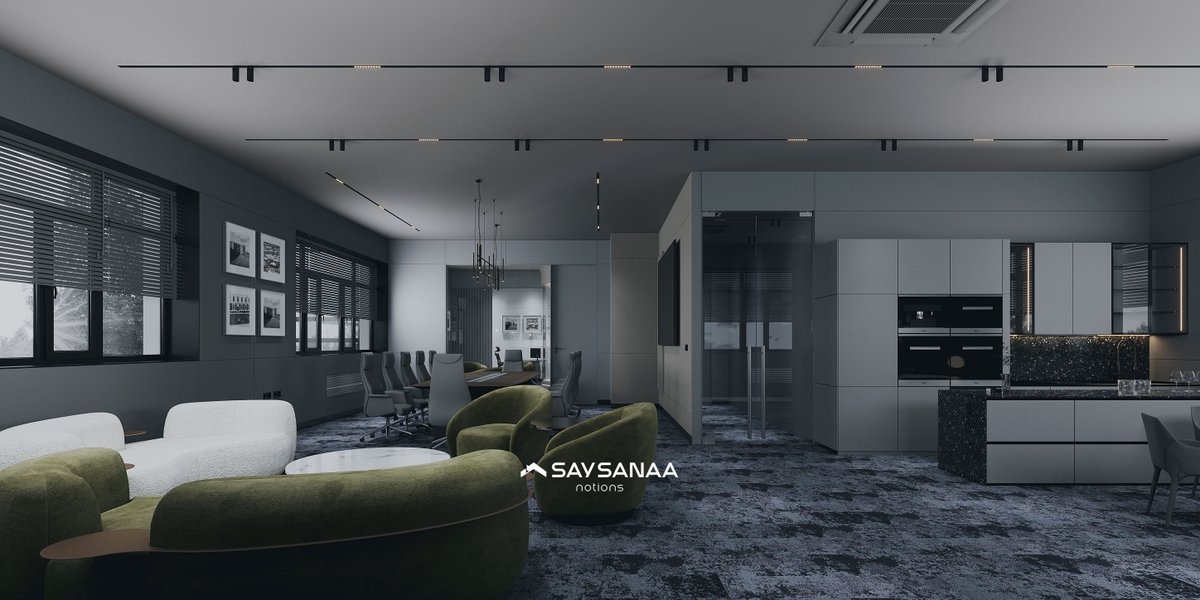 SaySanaaLLC's tweet photo. Chairman office 

Орчин үеийн чиг хандлагыг тухайн салбарын онцлогтой хослуулж компанийн ерөнхийлөгчийн хувиар уулзалт хийх, шийдвэр гаргах орчныг хамгийн тав тухтай, үнэ цэнтэй болгохоор төлөвлөж интерьер дизайныг СаяСанаа хамт олон бүтээв. 

#SaySanaa #notions #interiors https://t.co/hKYWDR9apA