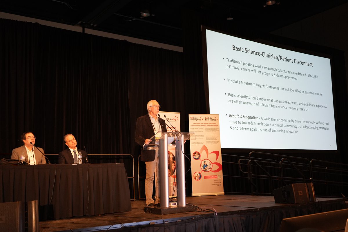 Wrapping up the #StrokeCongress Day 1 with the inaugural Dale Corbett Translational Lectureship