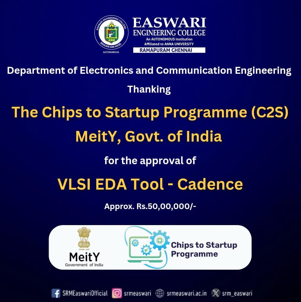 Easwari Engineering College tweet media