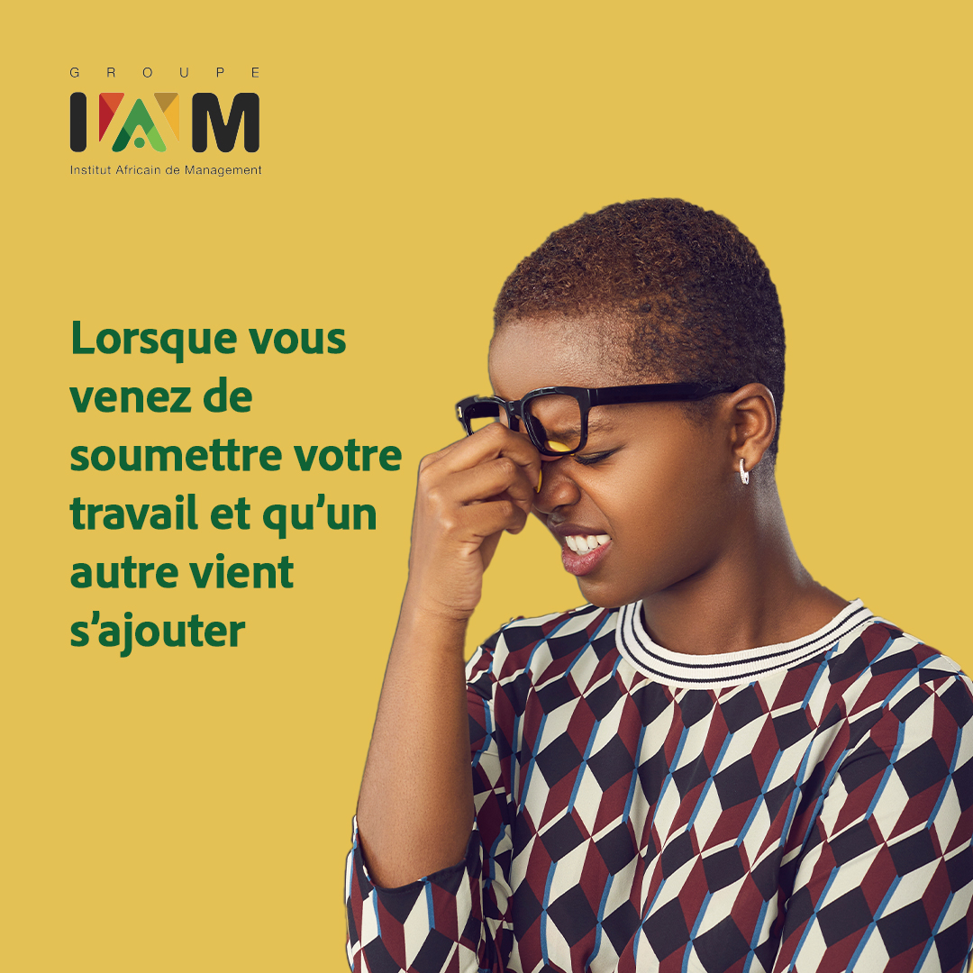iam_bamako's tweet image. #TGIF camarades!
Est-ce que cette situation vous semble familiĂšre?
Ce prof qui nâa aucune idĂ©e que câest le dernier jour de la semaine et qui dĂ©cide de vous assigner un travail Ă domicile.
Tout bon weekend, la famille!
#GroupeIAM #IAMBAMAKO