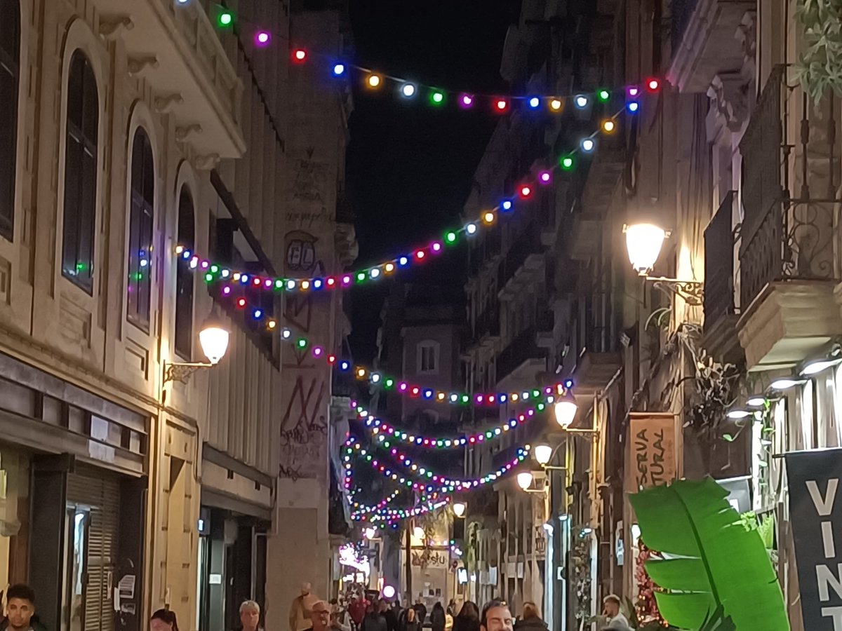 Els llums  ja il·luminen els  C/ Tallers,  Joaquín Costa,  Ferlandina,  Valldonzella, de la Verge i  Peu de la Creu, la rambla del Raval, de Sant Pau, d’Espalter i de Sant Rafael, i a les places de Salvador Seguí i de Vicenç Martorell. Vine al Raval, viu el Raval!