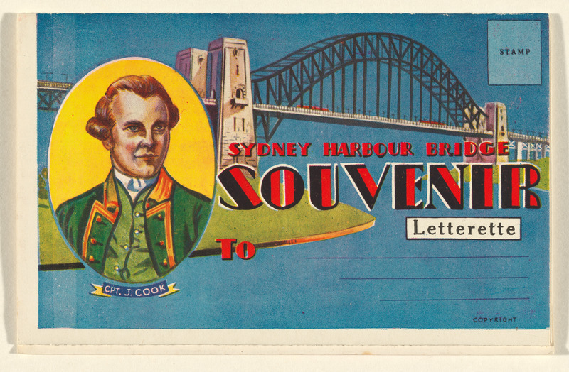 CandaceWha19111's tweet photo. Sydney Harbour Bridge Souvernir Letterette, circa 1932 https://t.co/LGn7lQzUK4