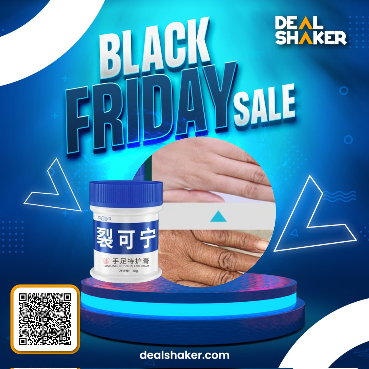 DealshakerO's tweet photo. 🖤BLACK FRIDAY 🎁🛍️

Crackcorning Hand and Foot Repair Cream (Ximilu brand)

Full OESP Ximilu cracked hand and foot repair cream moisturizing and moisturizing

 Brand: Ximilu

 Product barcode 6972918704148

Follow the link or scan QR CODE

https://t.co/f0z2HImT4A https://t.co/2ILS6Ikw89