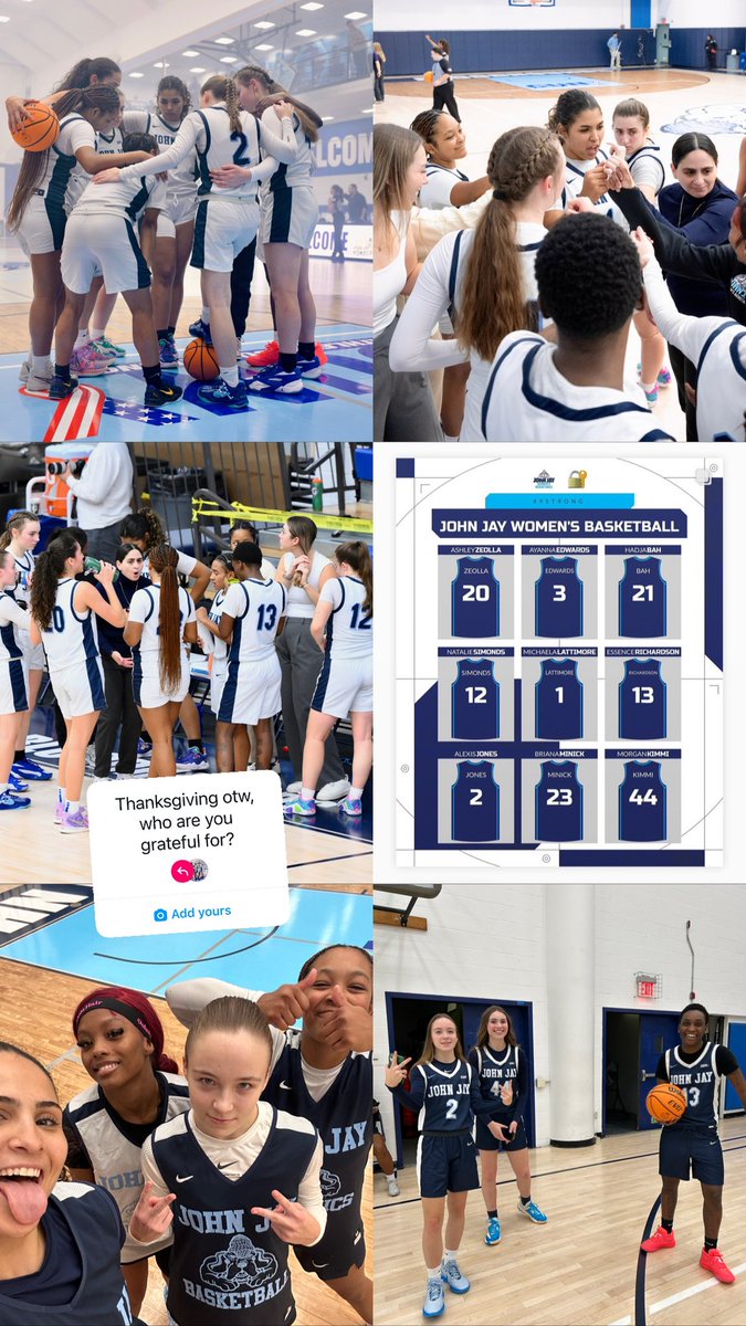 JJCWBasketball's tweet image. We are all so Thankful for each other! #9Strong