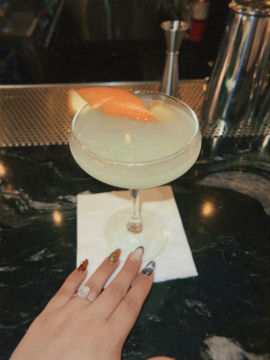 k_williams21's tweet photo. The fact we both swiped right on @Tinder never thought 8 years later we would get engaged but look at that @Tinder sponsor the wedding @kimboarenas https://t.co/SK54BmIYNN