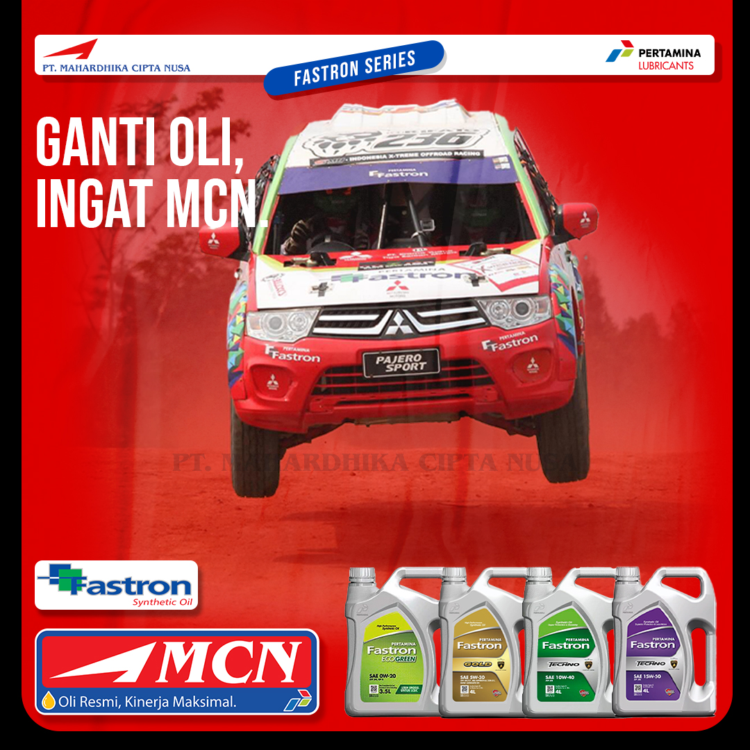 mciptanusa's tweet image. Siap melibas lintasan rally dengan tenaga maksimal! 🏁💥

Oli Pertamina Fastron, pilihan para pembalap untuk performa mesin yang tak tertandingi.
Didesain untuk menghadapi medan ekstrem dan menjaga mesin tetap optimal di setiap putaran. 💪🔧 

#PertaminaFastron #RallyPower