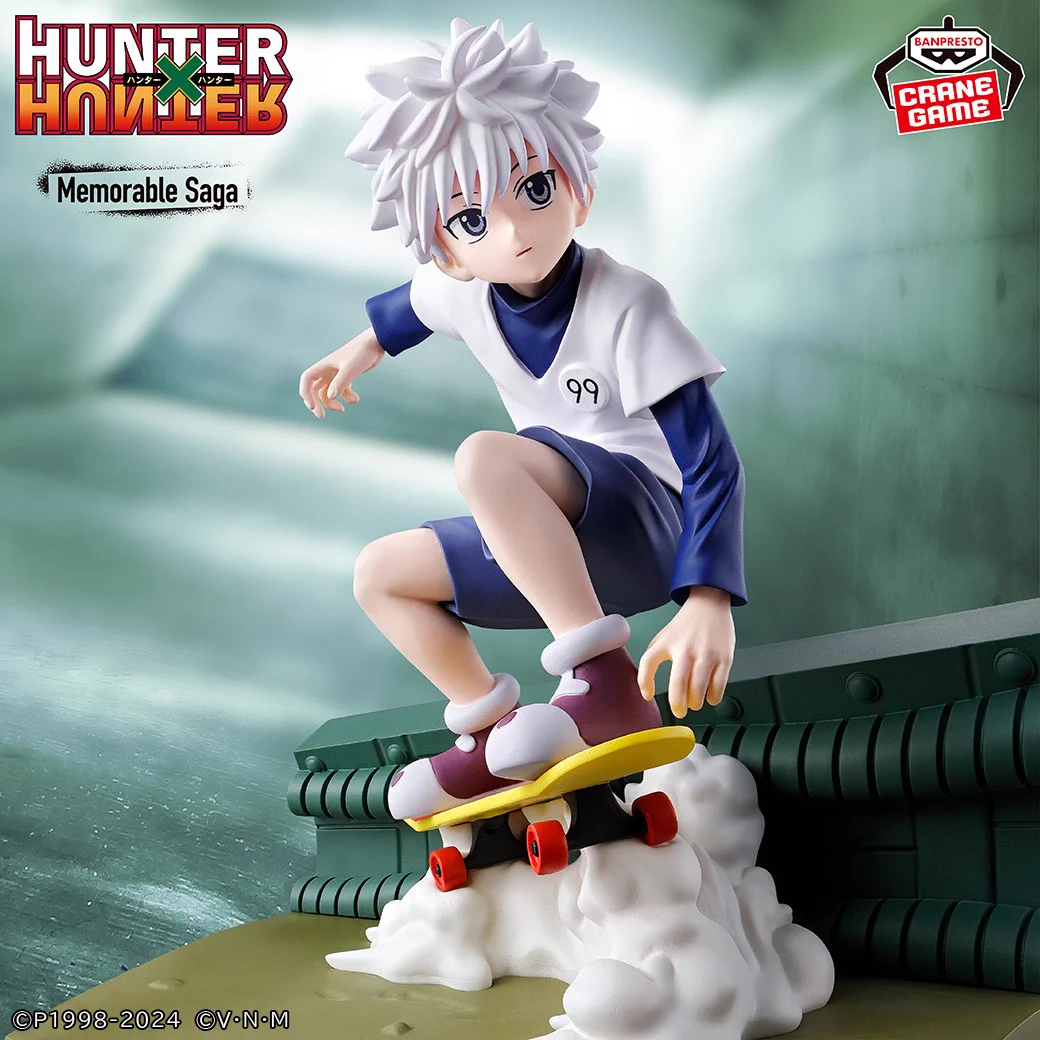 HUNTER × HUNTER 初期 ブロマイド キルア スケボー バンプレストブランド(BANDAI SPIRITS) on X: 
