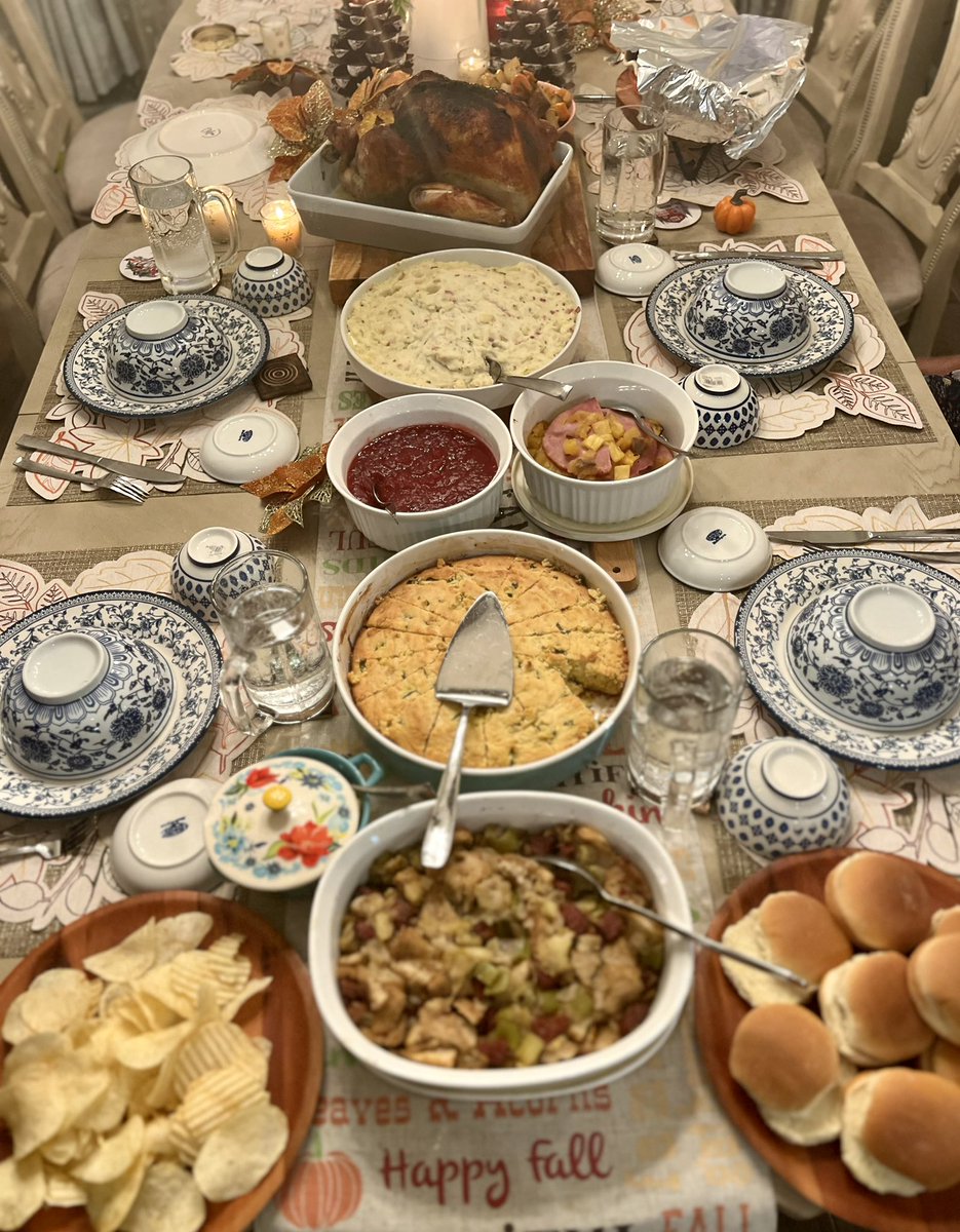 Vani Paleti MD (@vanipaleti) on Twitter photo 🍁Thankful🍁
Stuffing
Pickled Jalapeño Cornbread
Cranberry Sauce
Mashed potatoes
Hawaiian style 🍍& Ham
Gravy
Oven Roasted Turkey
Root vegetables Medley
🚫📸 > Cherry Pie 🥧
#HappyThanksgiving2024
#acgfoodies @ALOliphant <a href="/TennysonMD/">Christina Tennyson MD</a> <a href="/PerelmansPearls/">Alex Perelman</a> <a href="/TabibianMDPhD/">J. Tabibian, FACP, FASGE, FACG, AGAF</a> 🍁Thankful🍁
Stuffing
Pickled Jalapeño Cornbread
Cranberry Sauce
Mashed potatoes
Hawaiian style 🍍& Ham
Gravy
Oven Roasted Turkey
Root vegetables Medley
🚫📸 > Cherry Pie 🥧
#HappyThanksgiving2024
#acgfoodies @ALOliphant <a href="/TennysonMD/">Christina Tennyson MD</a> <a href="/PerelmansPearls/">Alex Perelman</a> <a href="/TabibianMDPhD/">J. Tabibian, FACP, FASGE, FACG, AGAF</a>