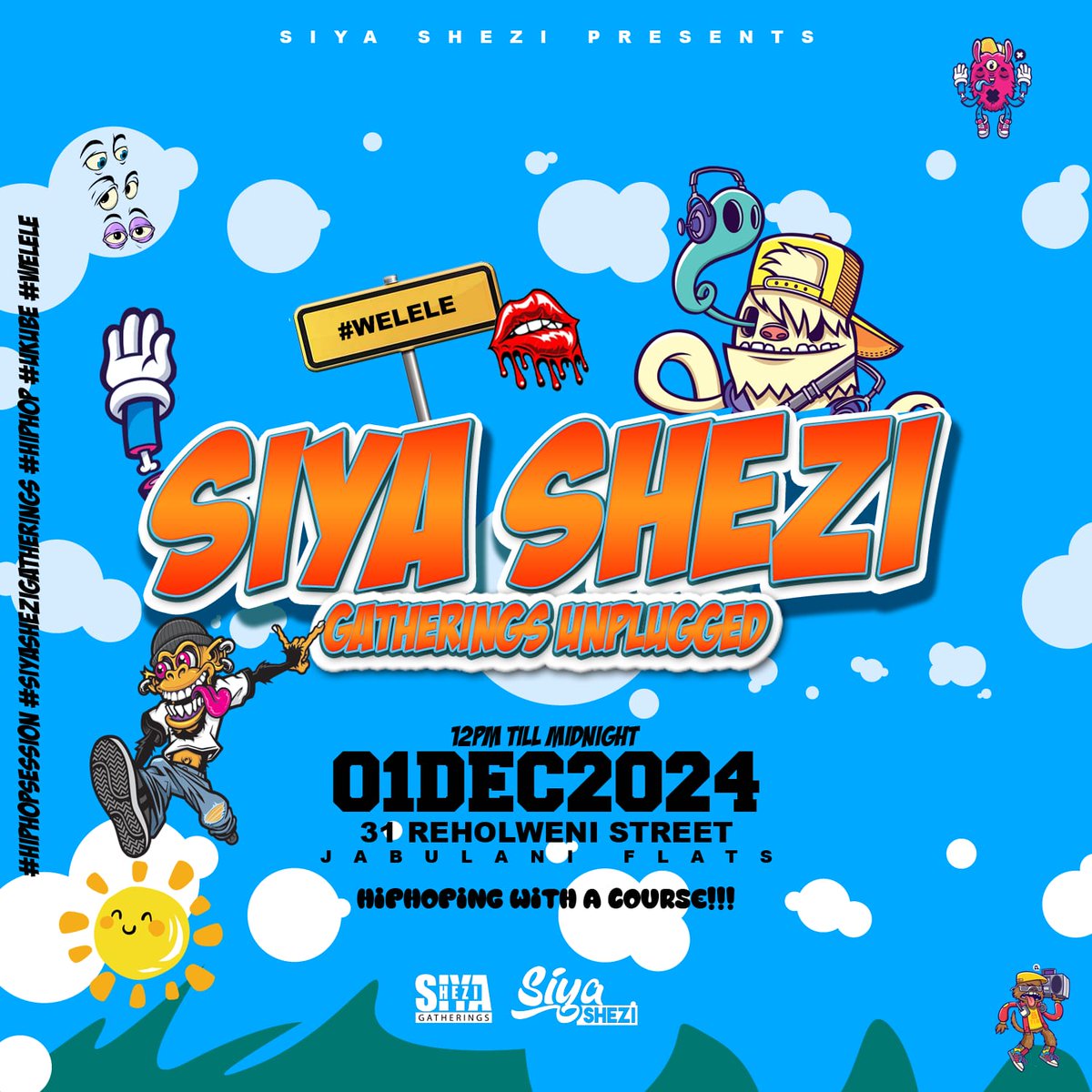 realsiyashezi's tweet photo. Si on mos Sunday.Siya Shezi Gatherings unplugged 📍31 Reholweni Street Jabulani flats.#GiftOfTheGivers #FloydShivambu #Zulus #WolliesBlackFriday #Shein #Messi #SenzoMeyiwaTrial #hiphop #KevinHart #Drake #kasirap #ukube #welele https://t.co/g5hd6cvHRv