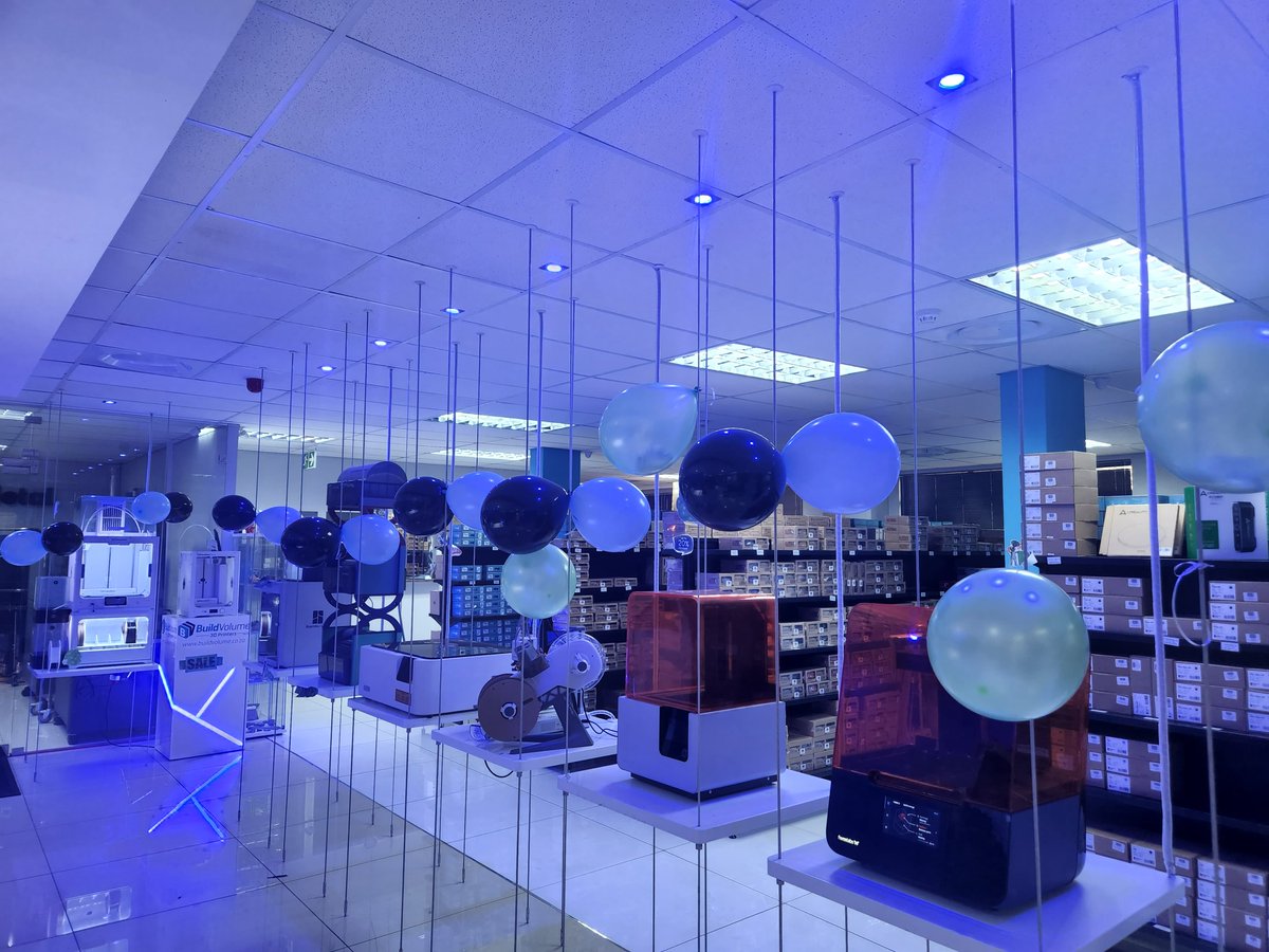 BuildVolume's tweet image. Black Friday 2024 is HERE!!
Come and pop a balloon and get up to 20% discount of on in stock items! Pre-orders open on the Creality K2 Plus Combos and Bambu Lab Printers! (Bambu Lab printers already have their full discount applied so you don&apos;t even need to pop a balloon)