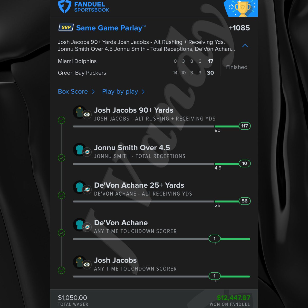 JVandy_'s tweet photo. Happy Thanksgiving from @parlay_bae & myself $12,447 times today on this collab 🫡🫡🔥🔥🔥
Already confirmed —> We’re back on this Sunday for the collab 🤝💰💎 https://t.co/2OIRd9n9bT