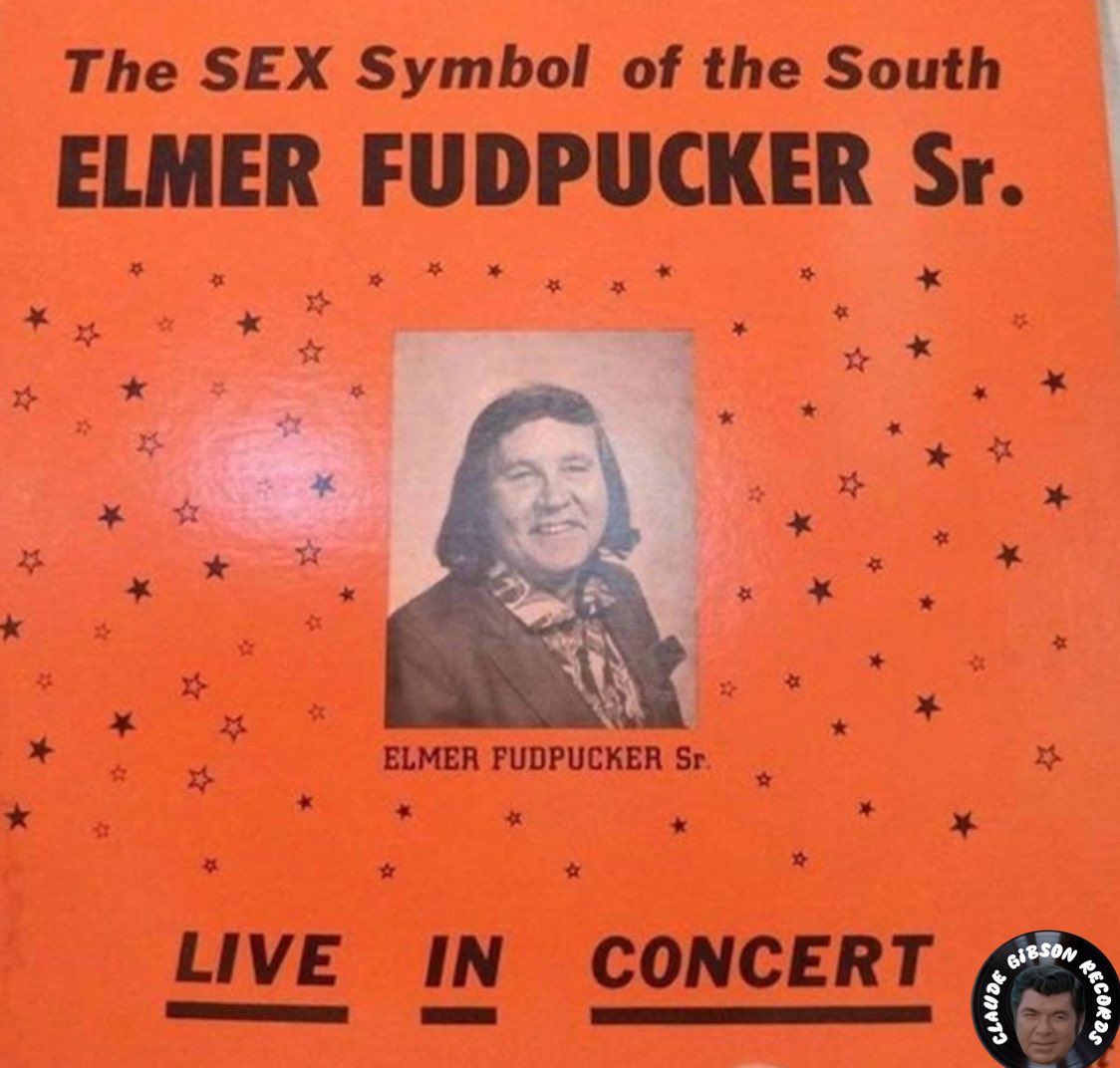 ClaudeAGibson's tweet photo. @WrestlingFlame @cleaningtowels @roddy_hart @KennyReznick @fakestanlane @TheEyeOfGibson @GarthWLane @DuaneBLane @aewnewsletter @notole_ @MelvinCosh @BJnSmallJustice @BrianKWithers @HotstuffINT007 @HippieFH @davebatistta @ColombianGiant @TheHairofDuke @Wyatt6co @DirtyTurnbuckle @last_late @MrJerryJarett @m01brandon @Memphisrasslin1 @anthonylott2 @PNNewsJR @bogota_mizanin @TamelaTamz @dkg46342 @WJoeySimpson @SplurgedE13414 @FootVonErich @BoltsyAmsterdam @GeneseeBrewery @BogotaOx @PaulBear @KimKardashian @TonyKhan @KIMK149 @hammsthebeer @GODBOLDUNREAL @privatekimk675 @AEW @DavidHasselhoff @Shanemgillis @HUNTERHEATHER @BillyBaldwin #AlbumAlert
The great Elmer Pudfucker Sr. Has a new album out!!
Live in concert, playing some of his greatest hits!
Buy it where you buy great music!
#ClaudeGibsonRecords https://t.co/qC8m2hKKDC