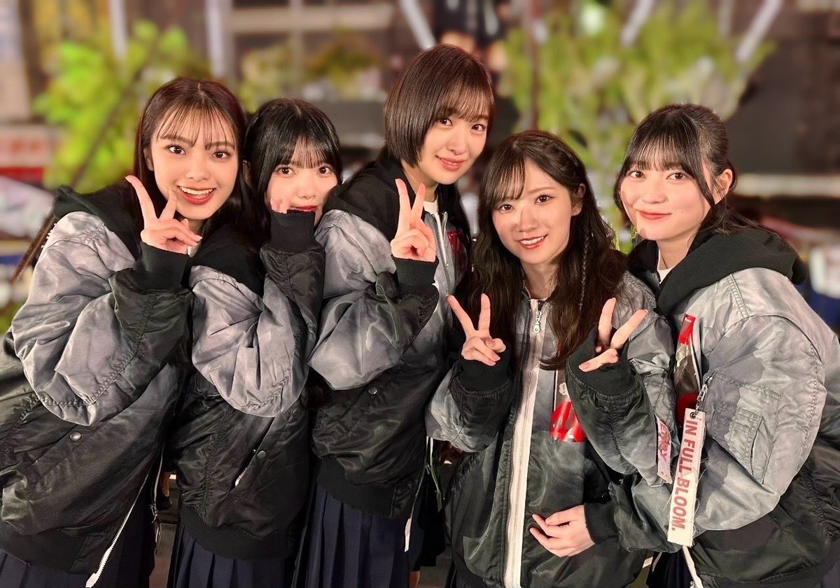 🌸 #櫻坂46_GO_TO_THE_5th 🌸 わちゃわちゃ集合写真♡ #上村莉菜 #遠藤