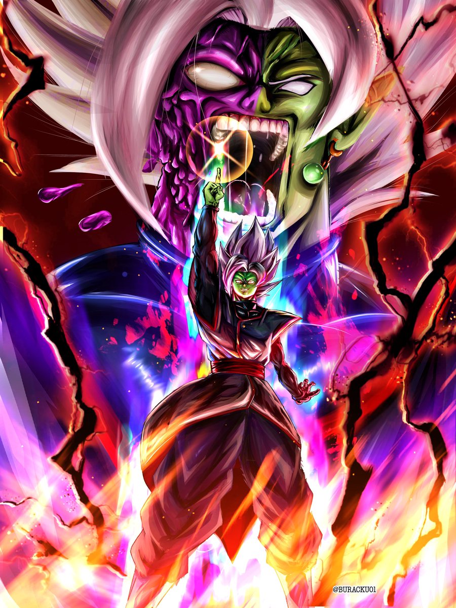 Buracku01's tweet photo. Fusion Zamasu 
I hope u like it 🙌
#DBLegends https://t.co/4YNdFq4Jl2