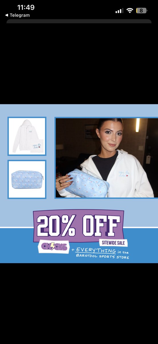 SetonHallChicks's tweet image. BEST SHOPPING DAY IS HERE! BLACK FRIDAY SALE IS ON 💋💋 

store.barstoolsports.com/?fbclid=PAZXh0…