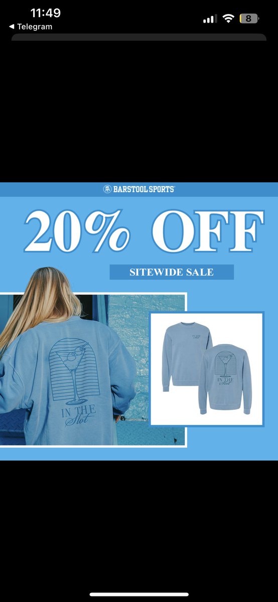 SetonHallChicks's tweet image. BEST SHOPPING DAY IS HERE! BLACK FRIDAY SALE IS ON 💋💋 

store.barstoolsports.com/?fbclid=PAZXh0…