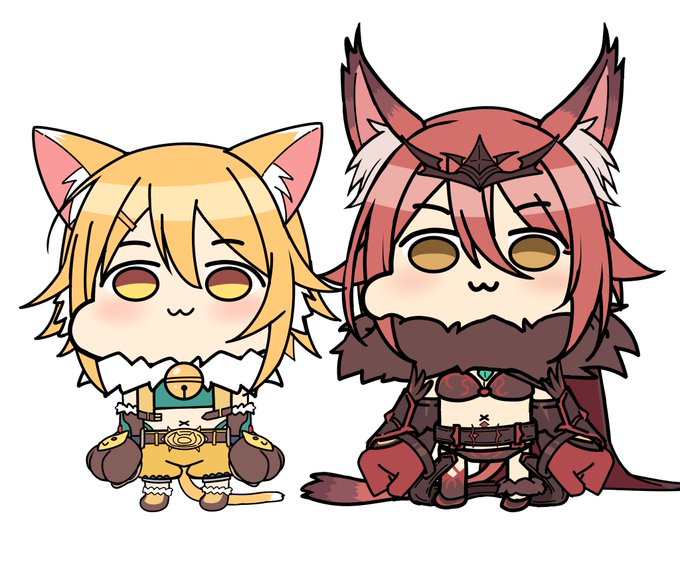 ヒヨリとアイラ
この2人姉妹みたいですこ 