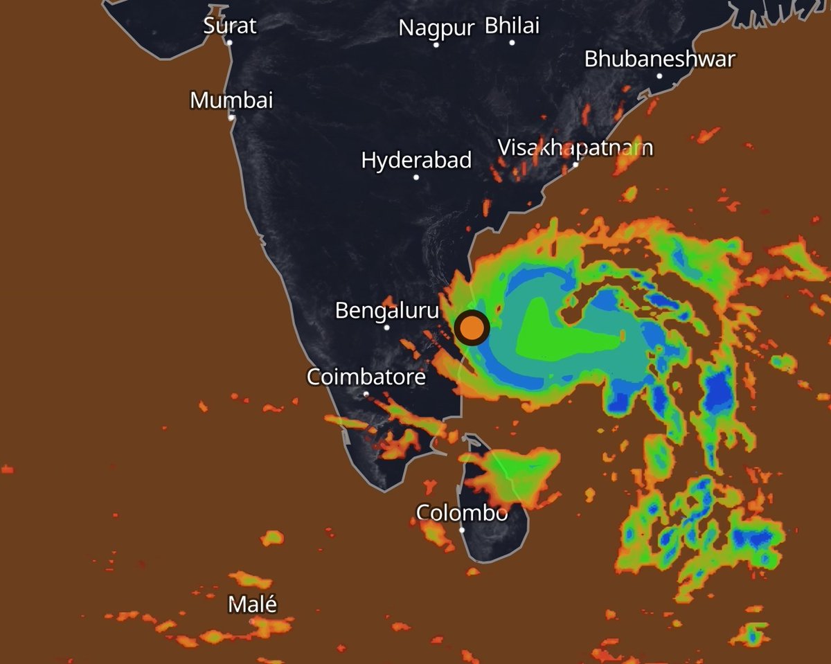 Emmanuel Paul (Dendrophile) (@pyweatherman) on Twitter photo 29.11.24 4:00 PM As we had expected earlier, an official announcement has been made by the Meteorological Department that #FENGALCYCLONE ( #FENJALCYCLONE) has formed in the Bay of Bengal...Be ready to welcome it. For more details - youtu.be/i2B9e9iOsXo
<a href="/karthickpl/">Karthick PL</a> 29.11.24 4:00 PM As we had expected earlier, an official announcement has been made by the Meteorological Department that #FENGALCYCLONE ( #FENJALCYCLONE) has formed in the Bay of Bengal...Be ready to welcome it. For more details - youtu.be/i2B9e9iOsXo
<a href="/karthickpl/">Karthick PL</a>
