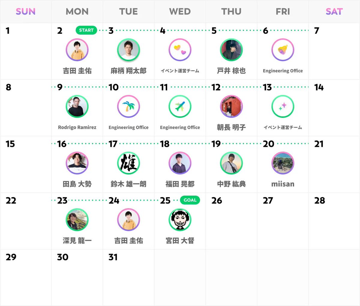 来週から12月！ 🎅🎄
ということで「NEWT Product Advent Calendar 2024🐢」を開催します！
今回プロダクト開発チームのメンバーのみで初のアドベントカレンダーになります✨
令和トラベル 開発チームの今をぜひのぞきに来てください👀
engineering.reiwatravel.co.jp