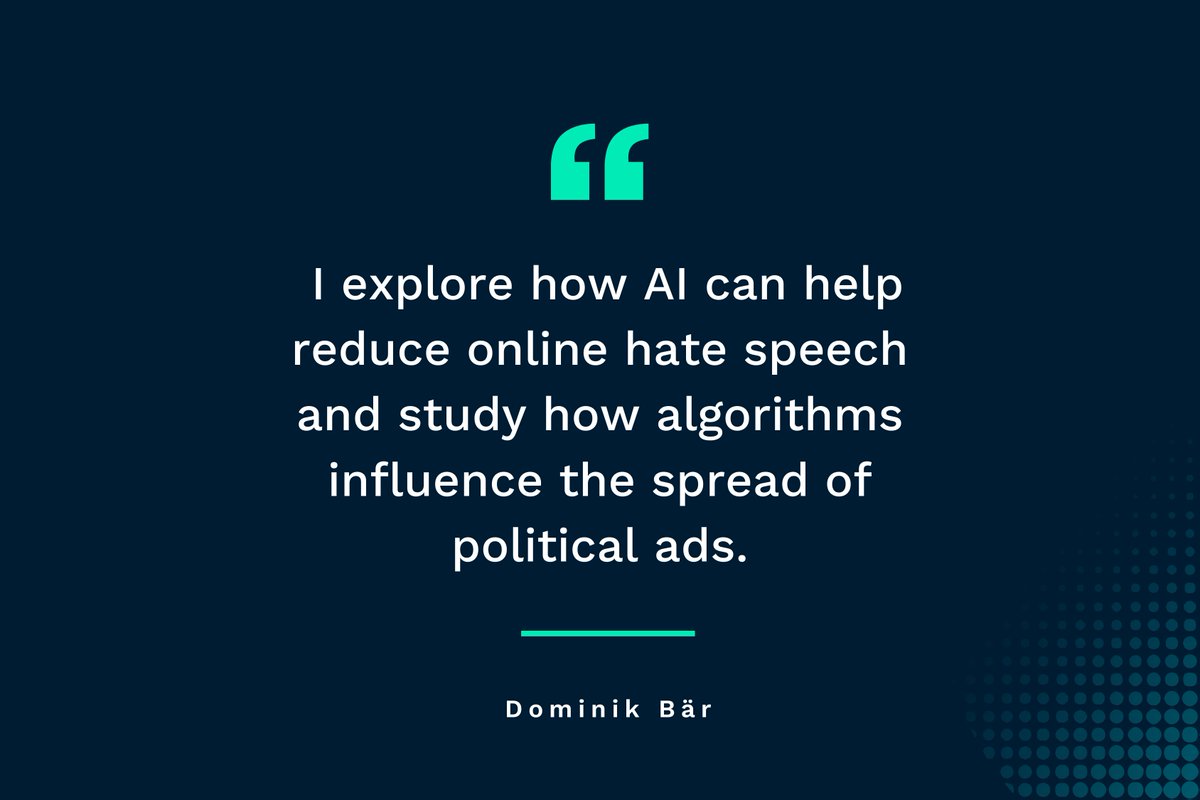 MunichCenterML's tweet image. 𝗠𝗖𝗠𝗟 𝗿𝗲𝘀𝗲𝗮𝗿𝗰𝗵𝗲𝗿 𝗶𝗻 𝗳𝗼𝗰𝘂𝘀: @BarDominik is a PhD candidate at #LMU’s Chair of Artificial Intelligence in Management and a Member at #MCML. Read more about his research: mcml.ai/news/2024-11-2…