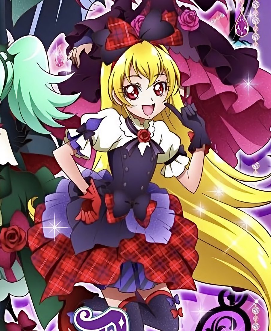 アイドルプリキュアシリーズのレジーナ❤️🖤 グッズ衣装に一目惚れし
