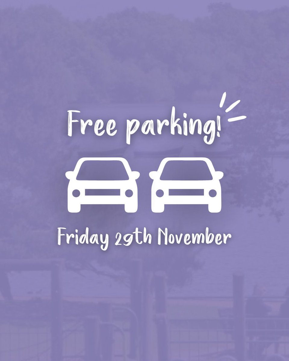 Remember! There will be free parking today from 3pm, so come down, have a shop, and enjoy the Christmas Light Switch-on! 
🚨 Free parking from 3pm in Central CP, Swan Street CP, Castle Yard CP, and Festival Hall CP