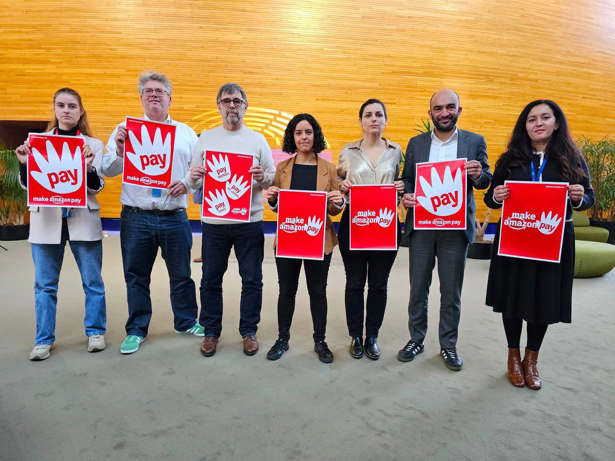 🚨 En ce Black Friday , soutien aux travailleurs d’#Amazon qui se mobilisent dans plus de 30 pays afin d’exiger que l’entreprise respecte le droit du travail. 

Au sein de leurs entrepôts, les accidents du travail sont quotidiens. 

Disons STOP à cette impunité en participant à