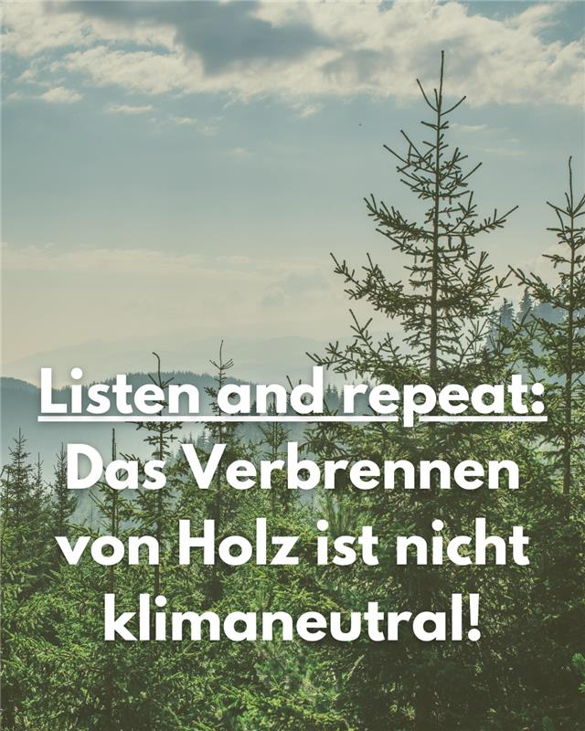 Und bevor jetzt wieder wer "es wird nur so viel verbrannt, wie nachwächst" brüllt: Die Rechnung geht nicht auf, wenn der Wald nicht mehr als CO2-Speicher fungieren kann. Das ist in 🇩🇪 der Fall. Warum? Wald zu kaputt... 1/2