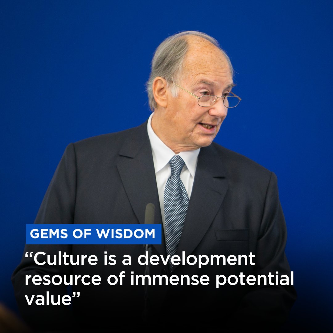 akdn's tweet photo. In societies that face pressing social and economic needs, investing in cultural heritage is sometimes considered wasteful or excessive. His Highness the Aga Khan has long argued that protecting and revitalising cultural heritage is a positive contributor to the socio-economic development of societies.

In the second episode of the "Gems of Wisdom" podcast, His Highness the Aga Khan delivers the keynote address at the 50th anniversary conference of the International Council on Monuments and Sites (@ICOMOS) on 22 October 2015 in London.

"Gems of Wisdom" is a selection of speeches by His Highness Prince Karim Aga Khan, the 49th hereditary Imam, or spiritual leader, of the Shia Ismaili Muslims and the founder of the Aga Khan Development Network.

https://t.co/ek8orCv60n